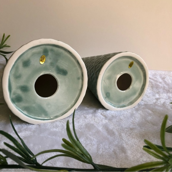 Martha Stewart Porcelain Green Trees, NWT - Picture 2 of 2